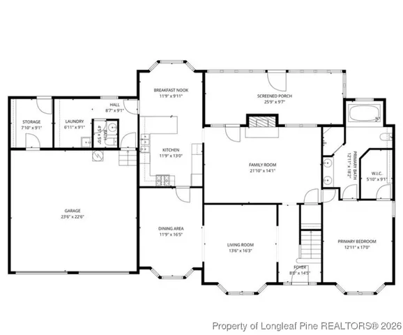 $510,000 | 461 Kingsford Road, Fayetteville, NC 28314