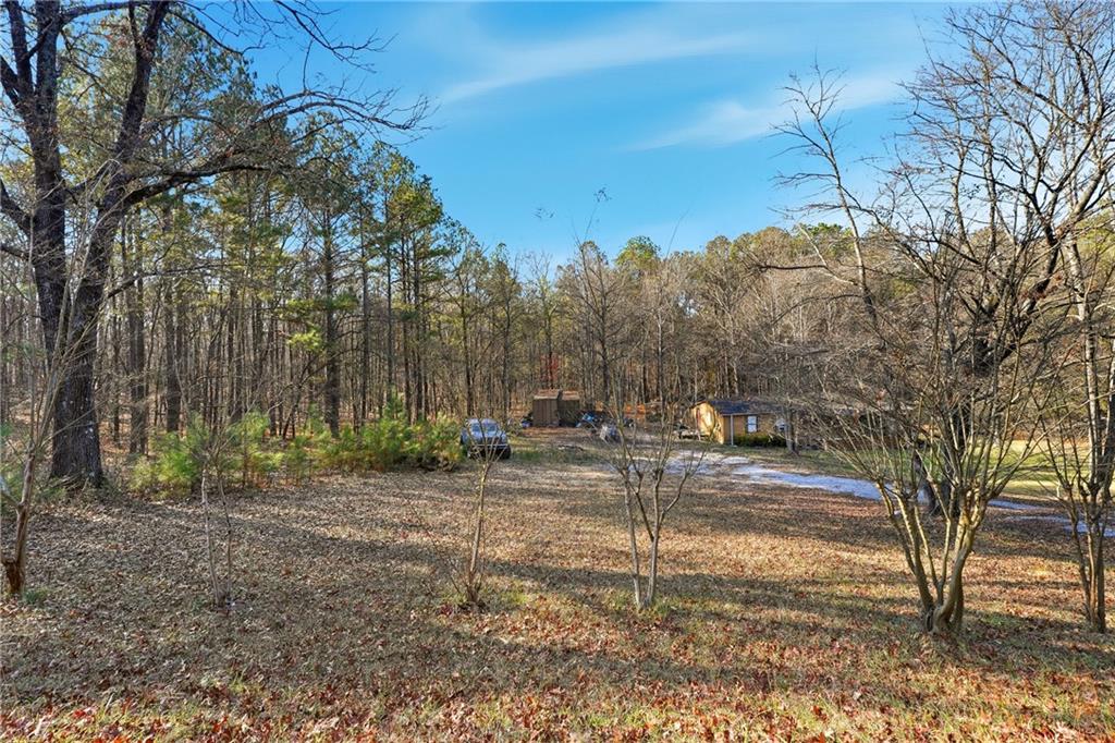 92 Vaughn Spur Northeast Cartersville, GA 30121 - Photo 13 of 50 a view of a yard with trees