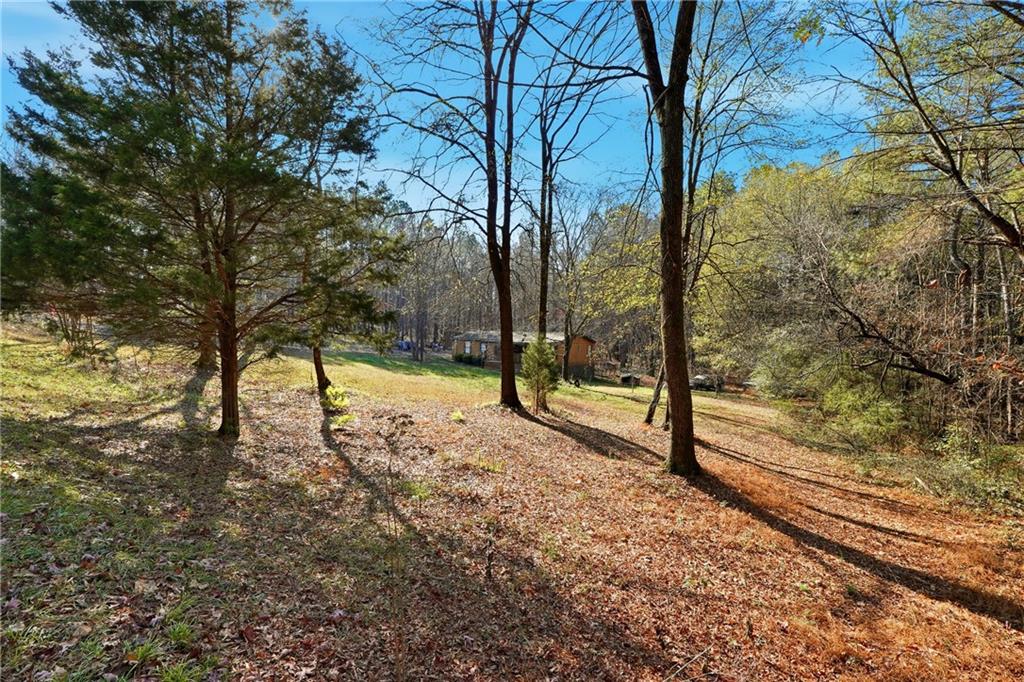 92 Vaughn Spur Northeast Cartersville, GA 30121 - Photo 16 of 50 a view of a yard with trees
