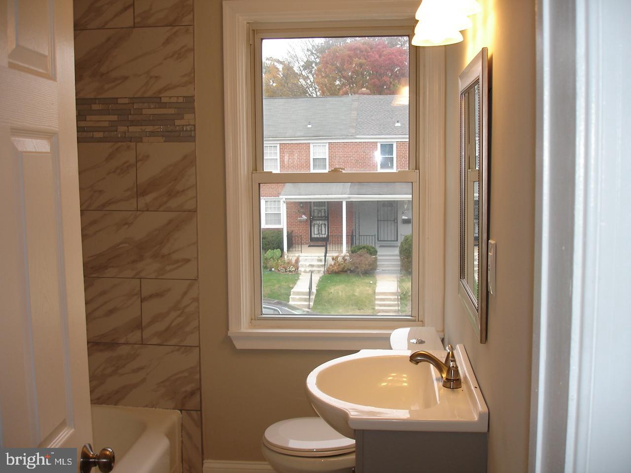 5404 Leith Road Baltimore, MD 21239 - Photo 21 of 35 New Full Bath on Upper Level