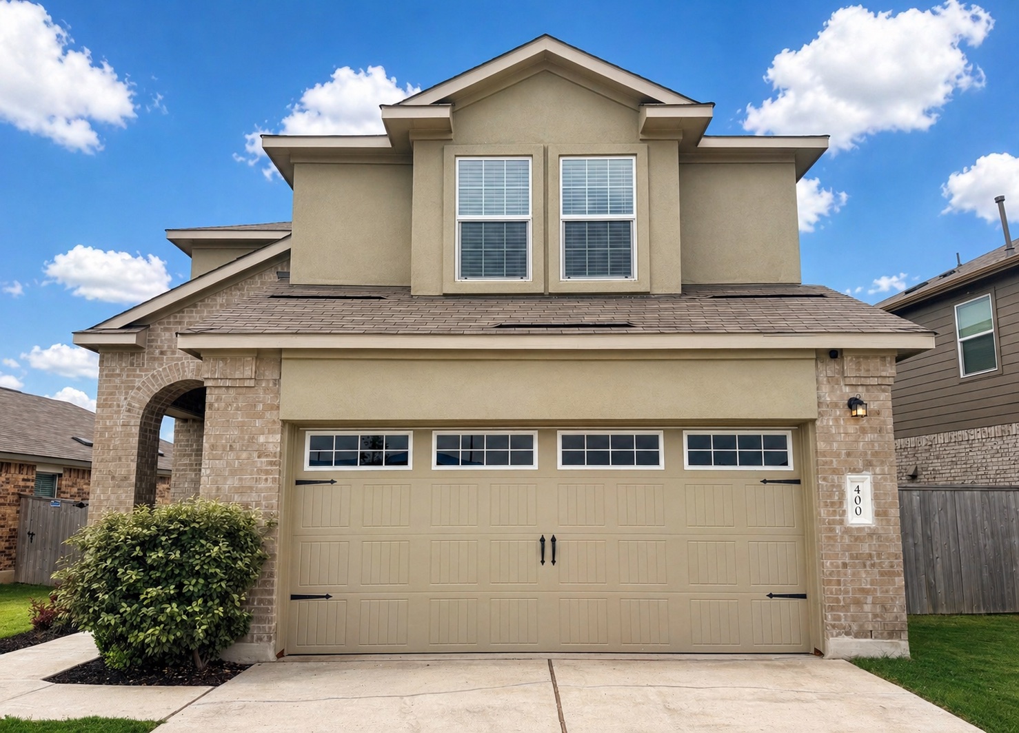 400 Canley Loop Hutto, TX 78634 - Photo 1 of 20 a front view of a house
