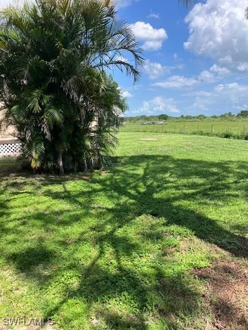 a view of outdoor space with mountain view