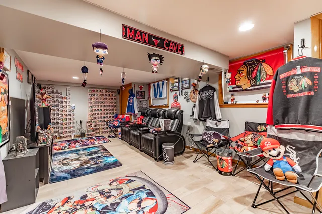 a utility room with storage and utility