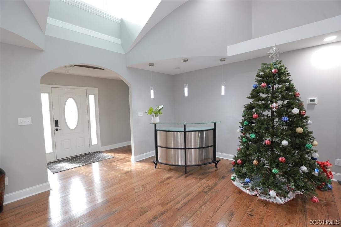 2420 Aberdeen Road Richmond, VA 23237 - Photo 11 of 50 a view of entryway with wooden floor