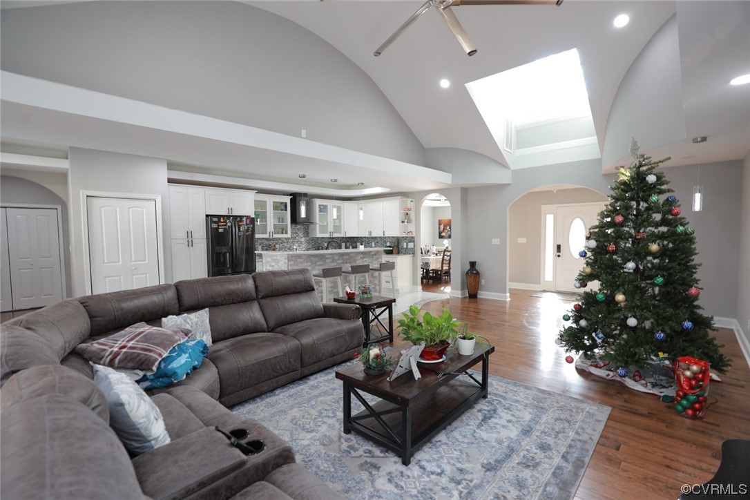 2420 Aberdeen Road Richmond, VA 23237 - Photo 17 of 50 a living room with furniture and a potted plant
