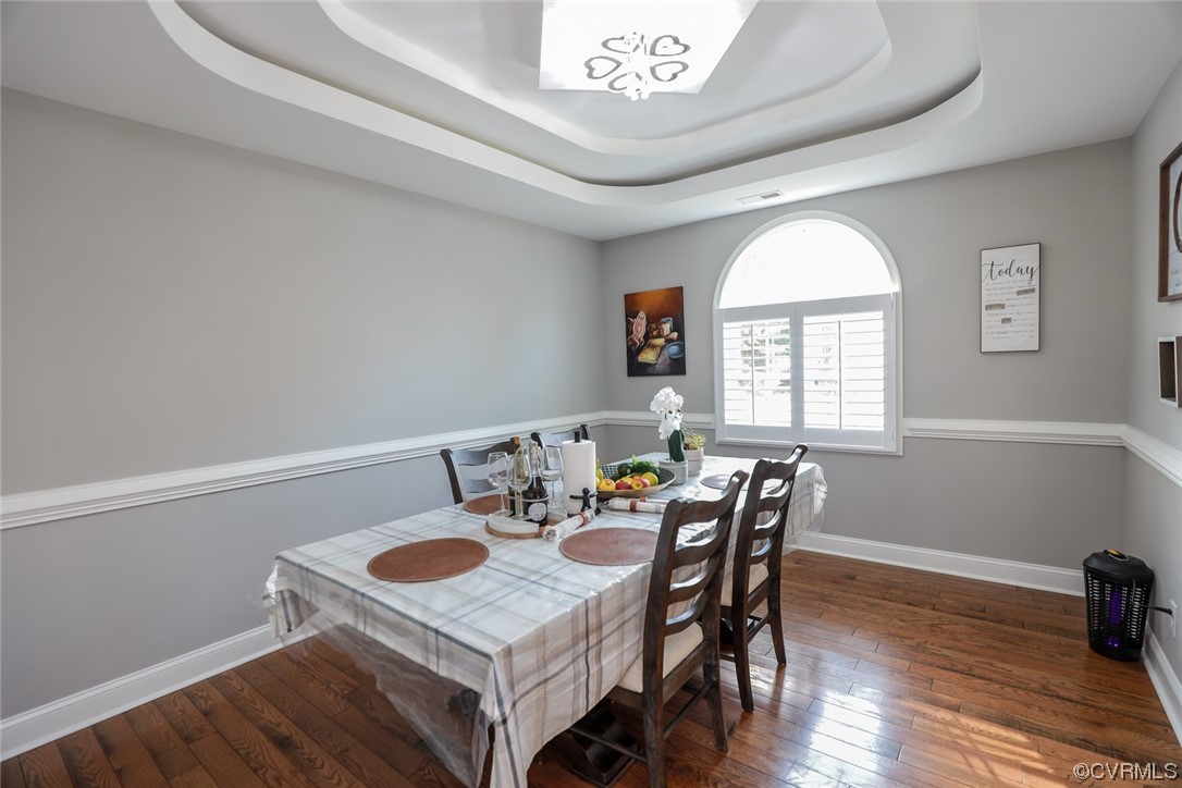 2420 Aberdeen Road Richmond, VA 23237 - Photo 31 of 50 a view of a dining room with furniture and a window