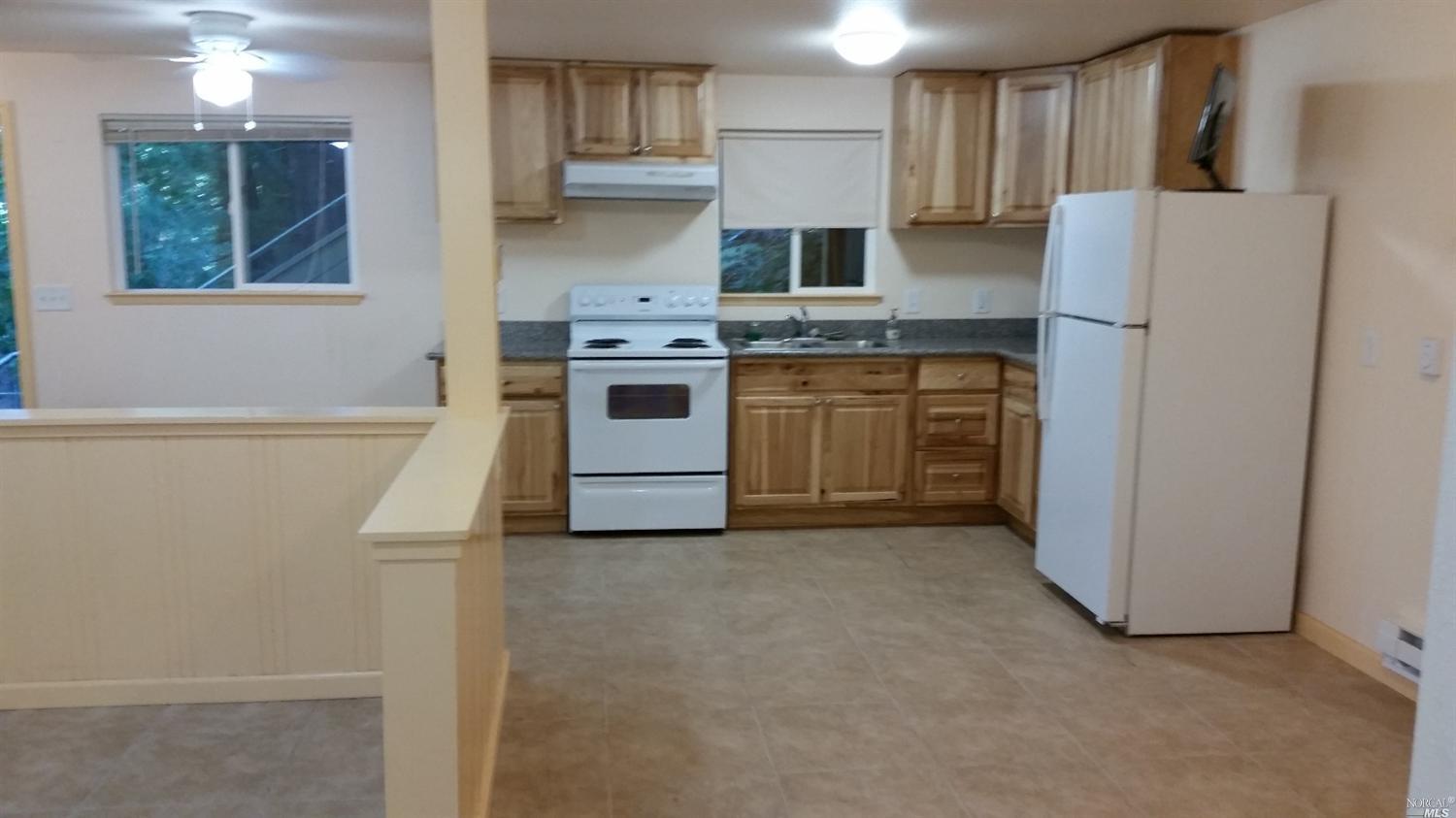 18420 Old Monte Rio Road Guerneville, CA 95446 - Photo 1 of 1 Kitchen 18418 Downstairs 1 bedroom unit