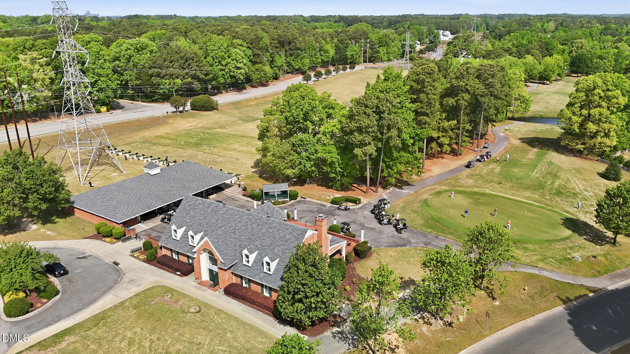 4952 Liverpool Lane Raleigh, NC 27604 - Photo 36 of 44 an aerial view of residential houses with outdoor space