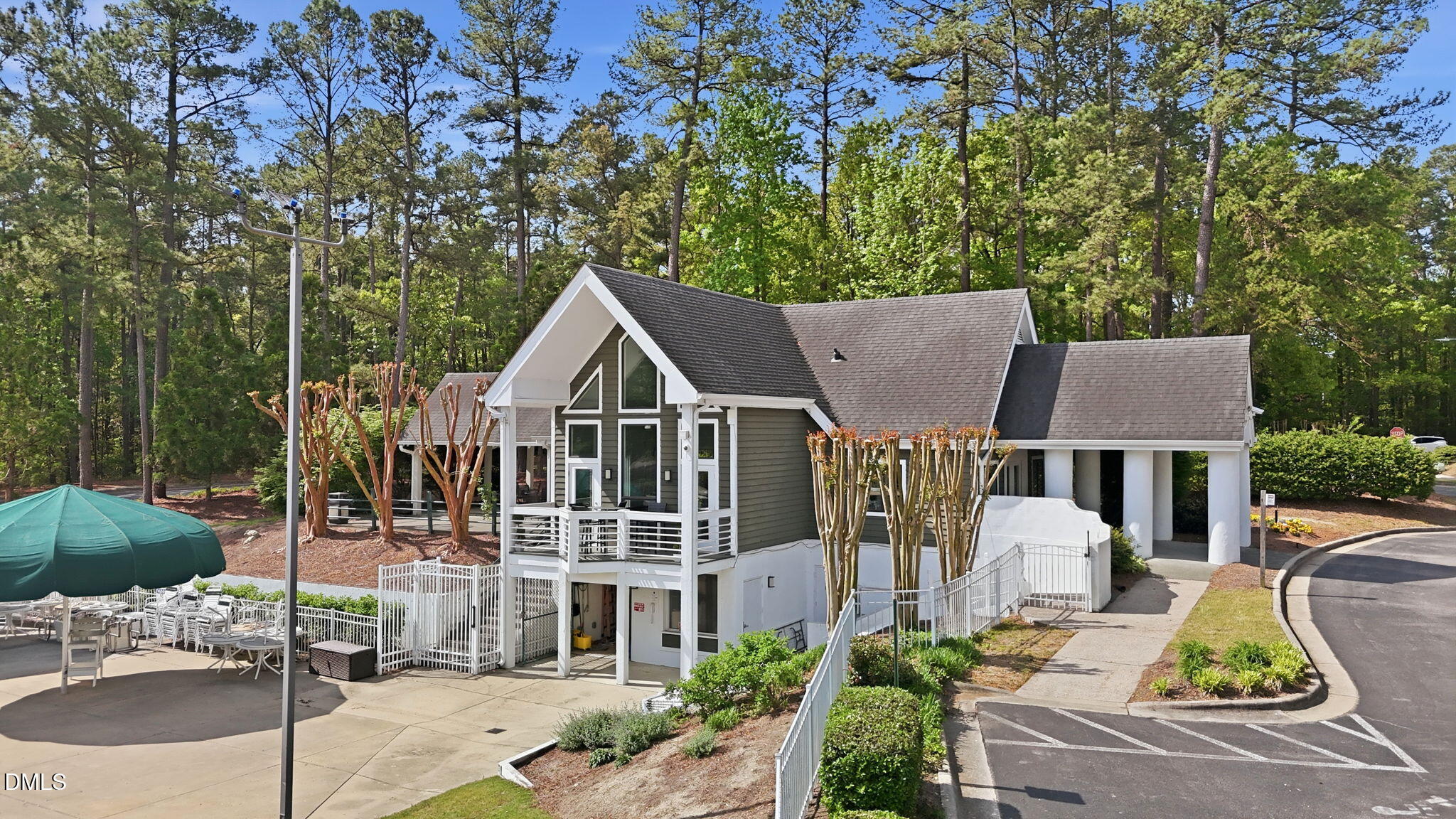 4952 Liverpool Lane Raleigh, NC 27604 - Photo 38 of 44 a aerial view of a house next to a yard