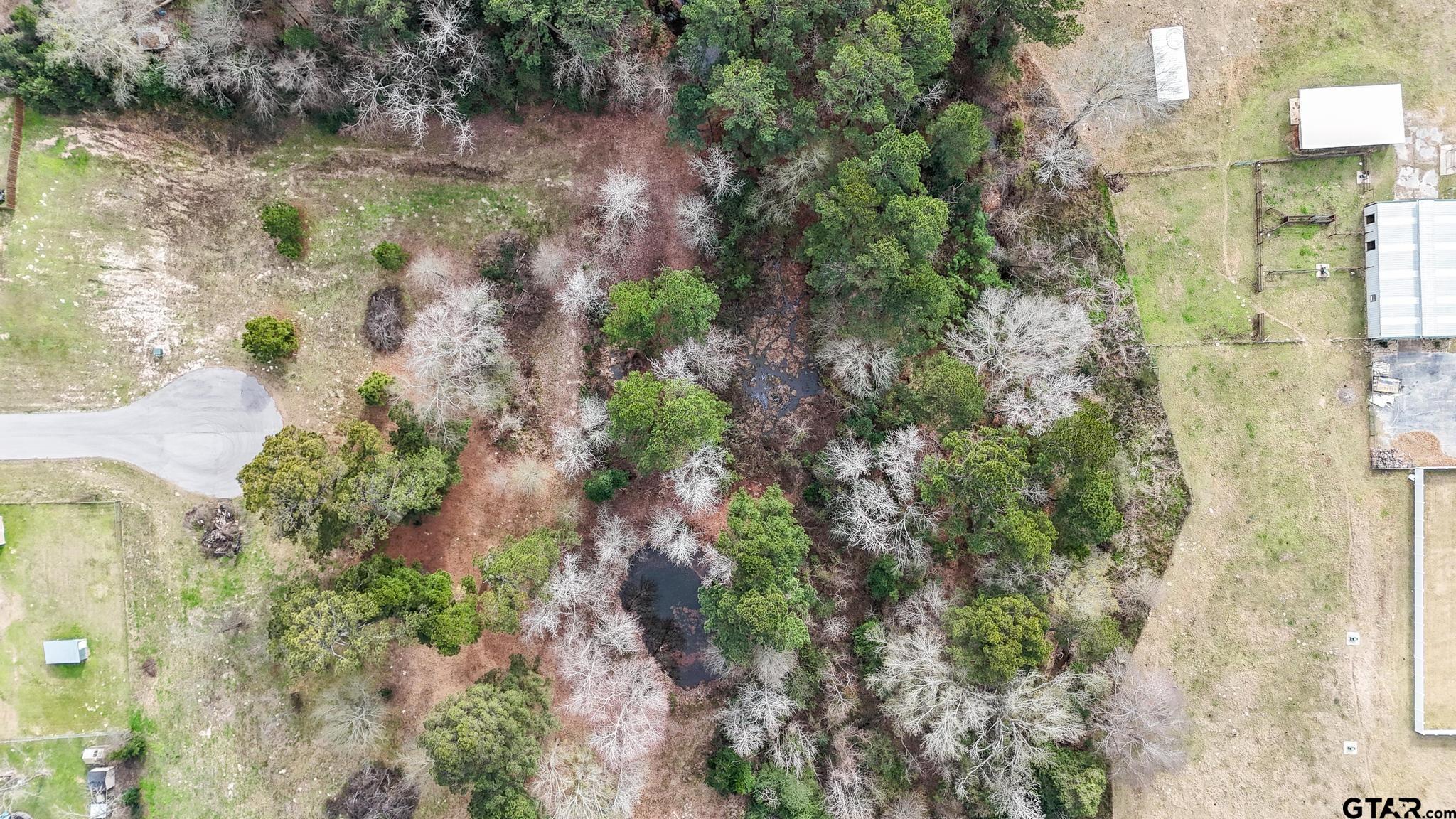 Tbd Tbd Castleberry Road Brownsboro, TX 75756 - Photo 6 of 7 an aerial view of residential house with outdoor space and trees all around