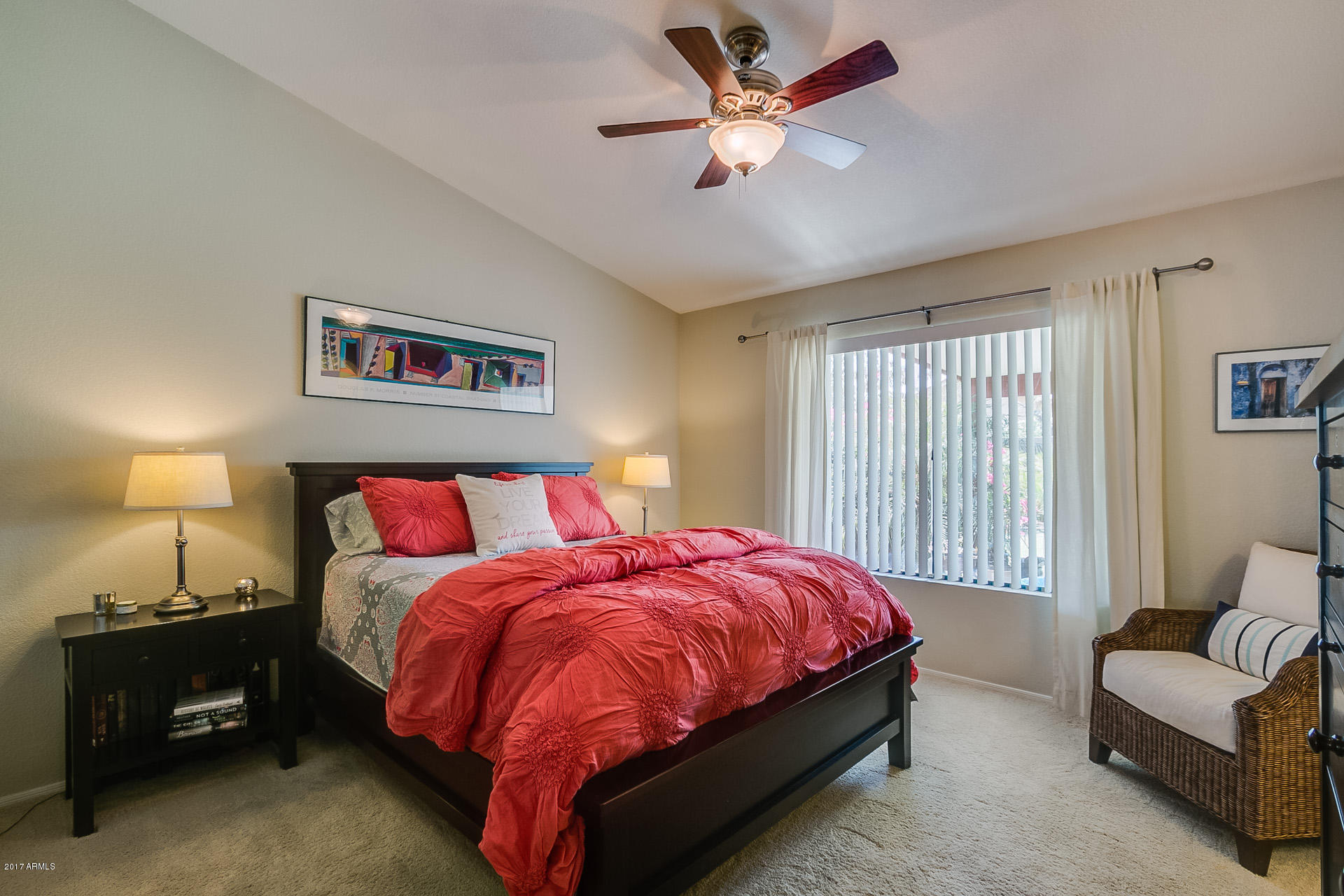 3623 East Agave Road Phoenix, AZ 85044 - Photo 16 of 41 a bedroom with a bed and a couch