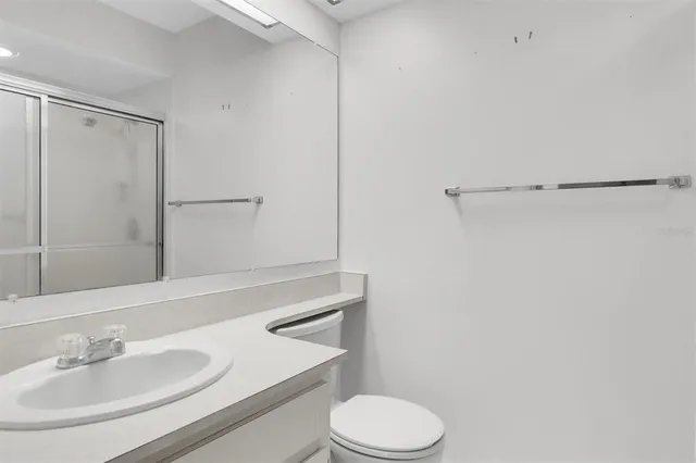 a view of room with fan