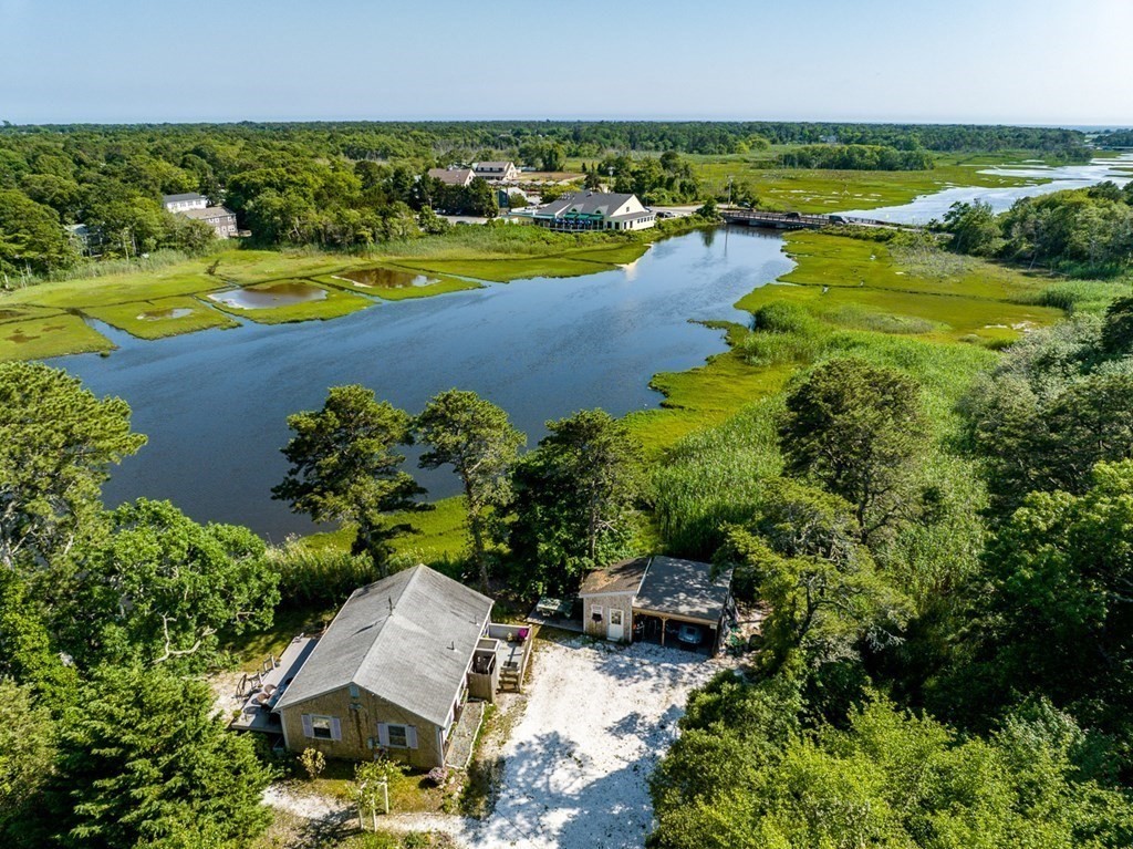 41 Aunt Debby's Road Dennis Port, MA 02639 - Photo 3 of 42 an aerial view of residential houses with outdoor space and swimming pool