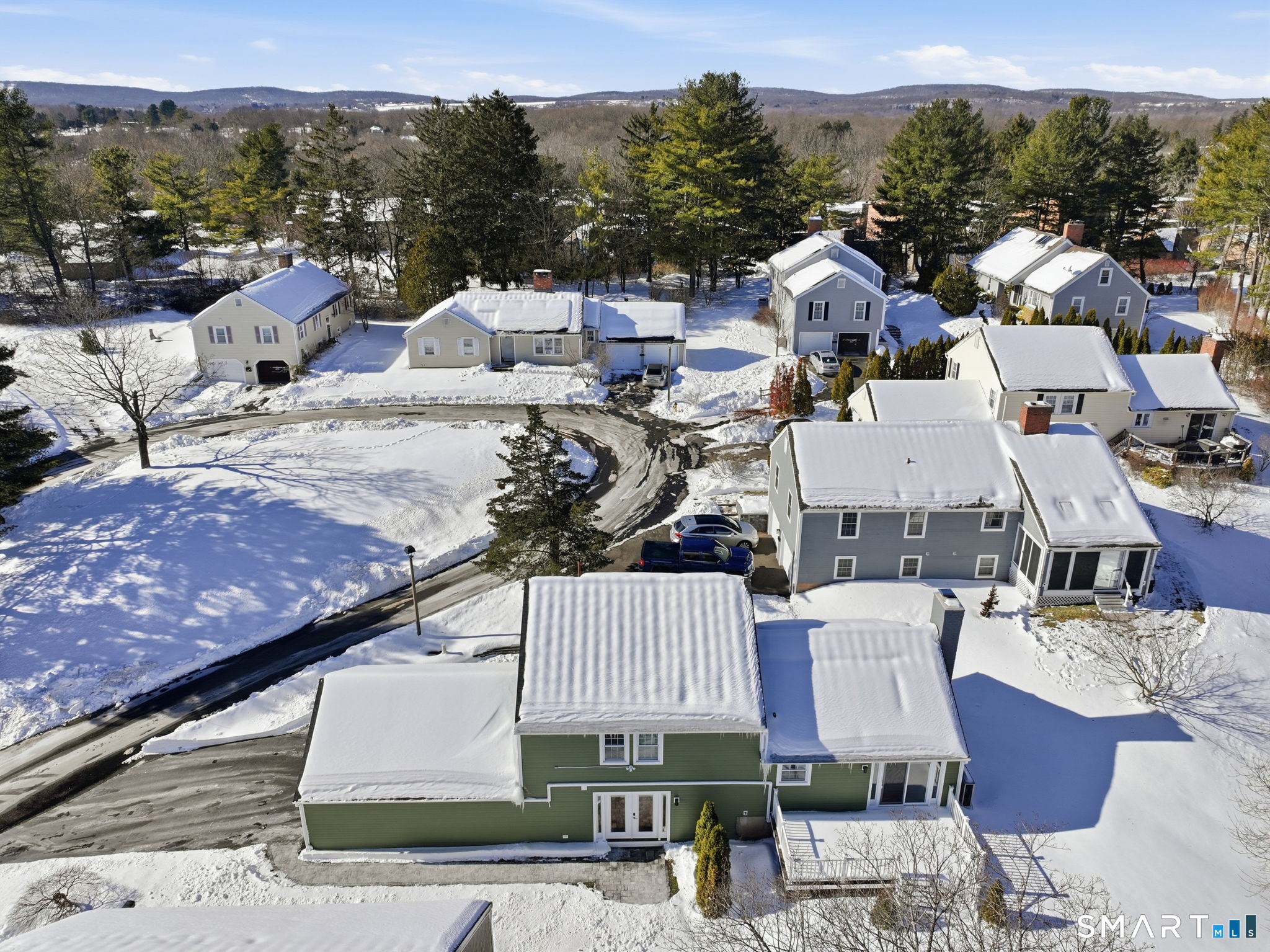 2 Yellow Orange Circle Middletown, CT 06457 - Photo 32 of 39 an aerial view of a house with a garden