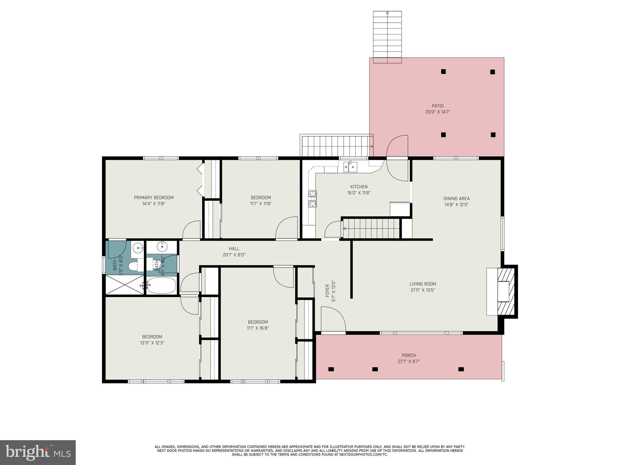 1905 Haverhill Road Baltimore, MD 21234 - Photo 38 of 39 Main Level Floor Plan