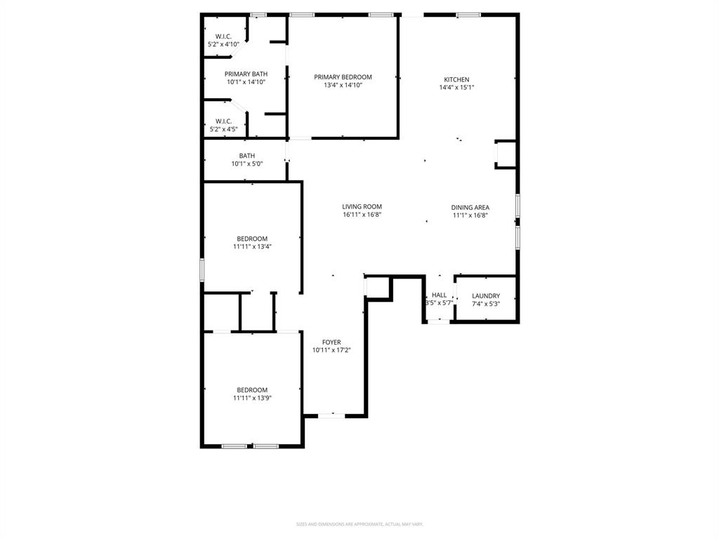 306 Lewis Street Cleburne, TX 76031 - Photo 20 of 20 a picture of a floor plan
