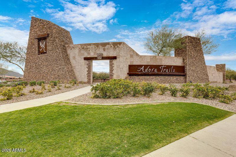 7871 South Stuart Avenue Gilbert, AZ 85298 - Photo 62 of 77 Adora Trails Community Entrance