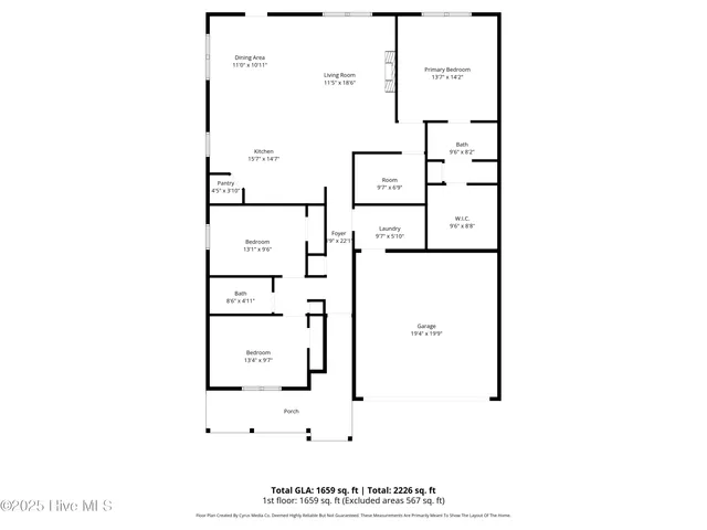 $295,000 | 1663 North Nc 111 Highway, Pink Hill, NC 28572