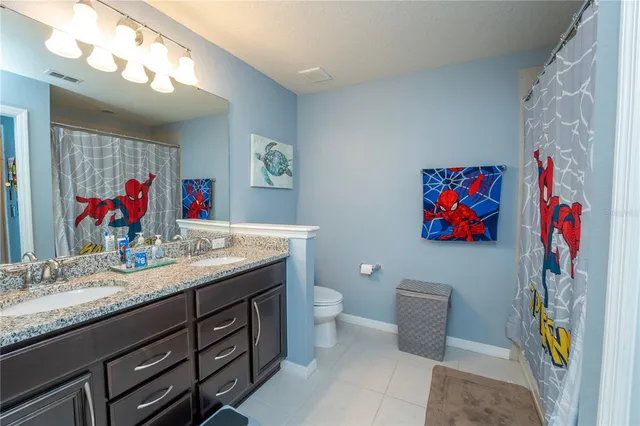 a room with storage and utility