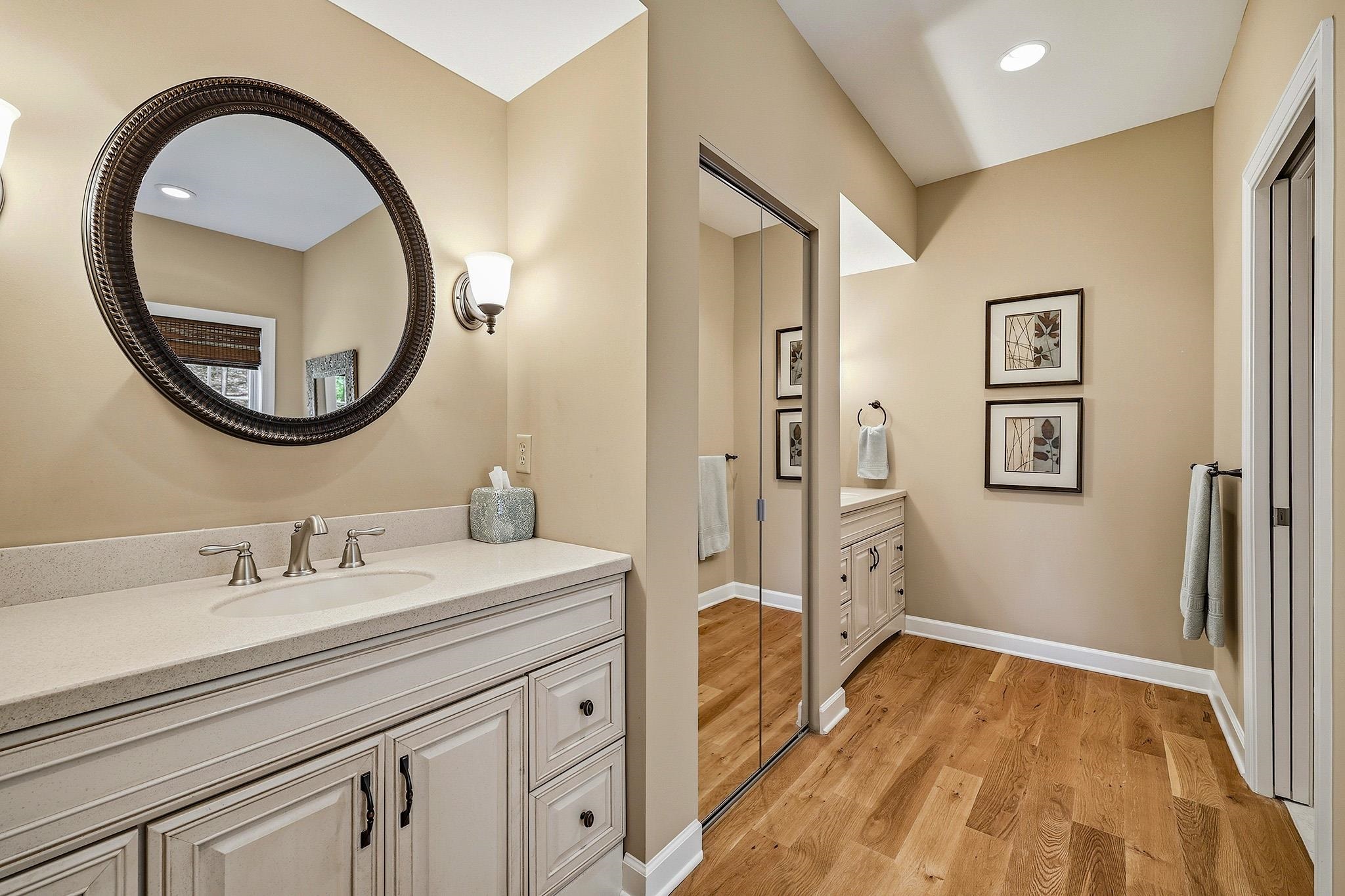 759 Rife's Ford Road Verona, VA 24482 - Photo 25 of 66 a spacious bathroom with a sink and a mirror