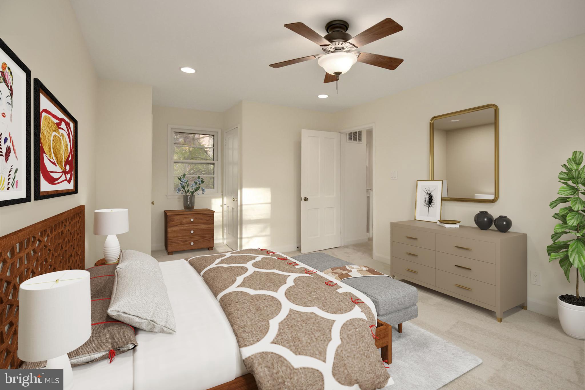 8504 Geren Road, Unit 193 Silver Spring, MD 20901 - Photo 10 of 17 primary bedroom