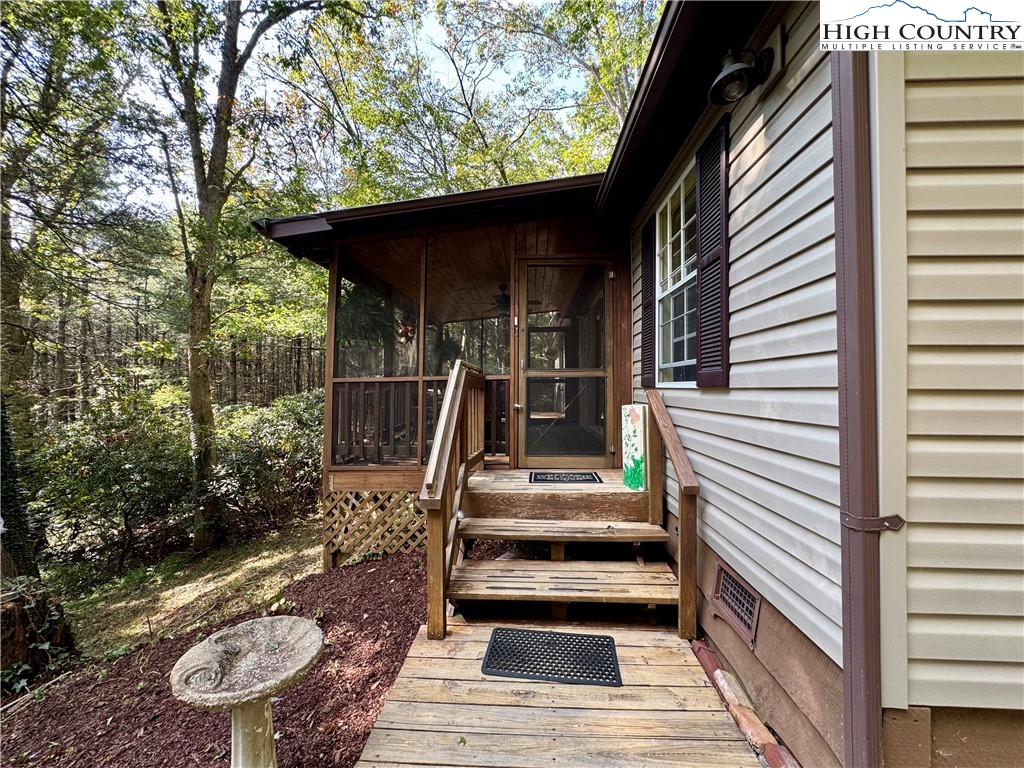 496 Laurelwood Lane Boone, NC 28607 - Photo 30 of 45 a view of outdoor space and deck