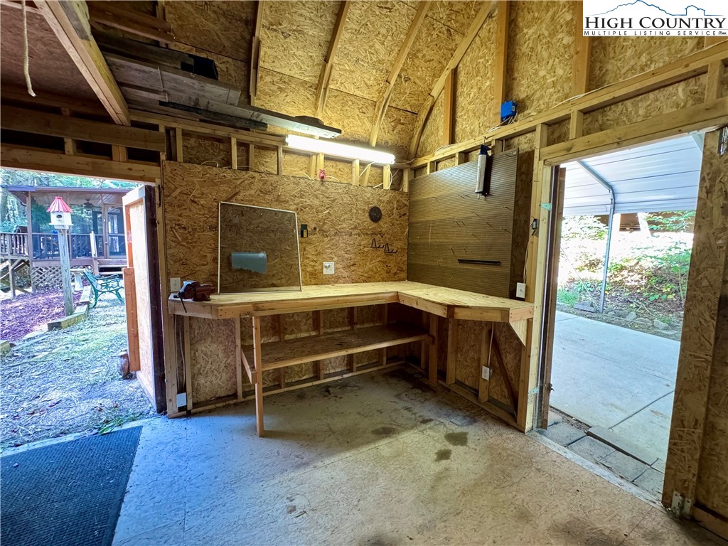496 Laurelwood Lane Boone, NC 28607 - Photo 38 of 45 a view of storage and utility room