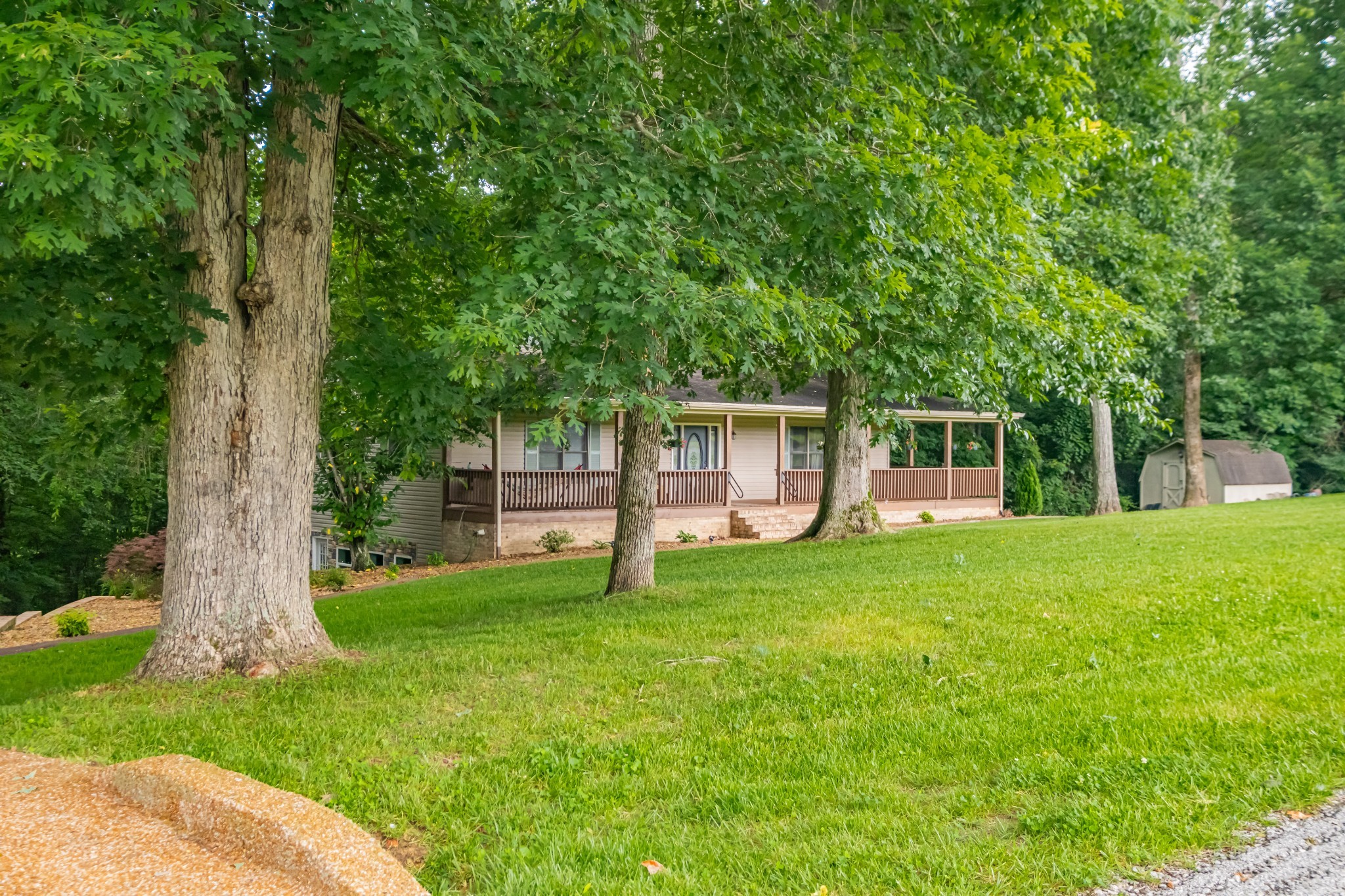 255 Flora Lane Manchester, TN 37355 - Photo 5 of 53 a view of a house with backyard and a tree