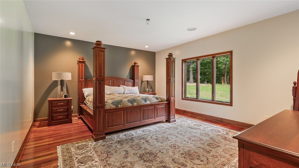 57430 Ohio Riverview Road Shadyside, OH 43947 - Photo 18 of 35 Master bedroom featuring light hardwood flooring