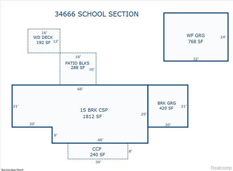 34666 School Section Road Richmond, MI 48062 - Photo 29 of 30 school section sketch.jpg