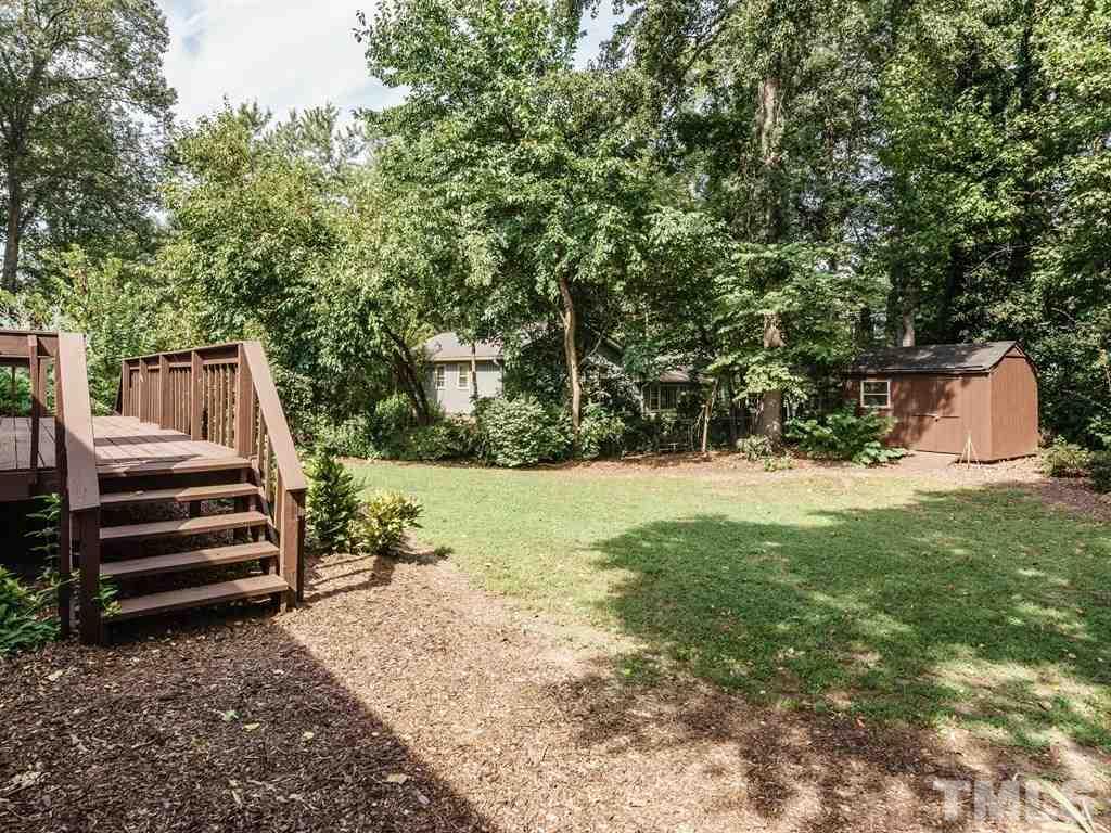 4305 Rowan Street Raleigh, NC 27609 - Photo 19 of 22 a view of outdoor space and yard