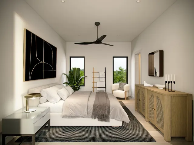 a living room with furniture large window and flat screen tv