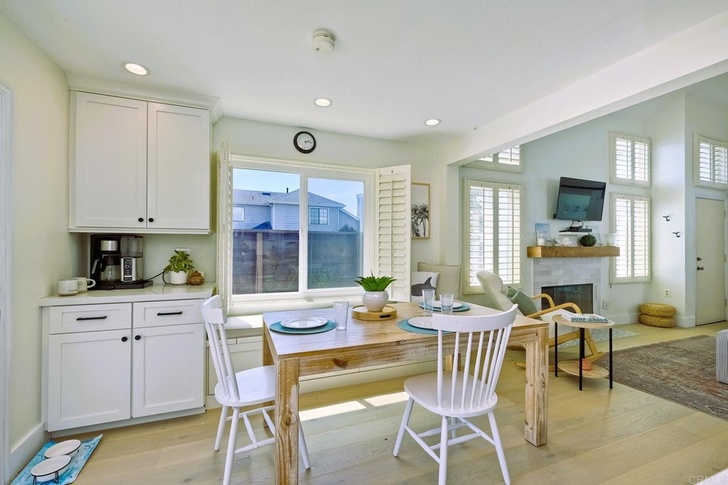 821 Windcrest Drive Carlsbad, CA 92011 - Photo 19 of 53 a view of a dining room with furniture window and outside view