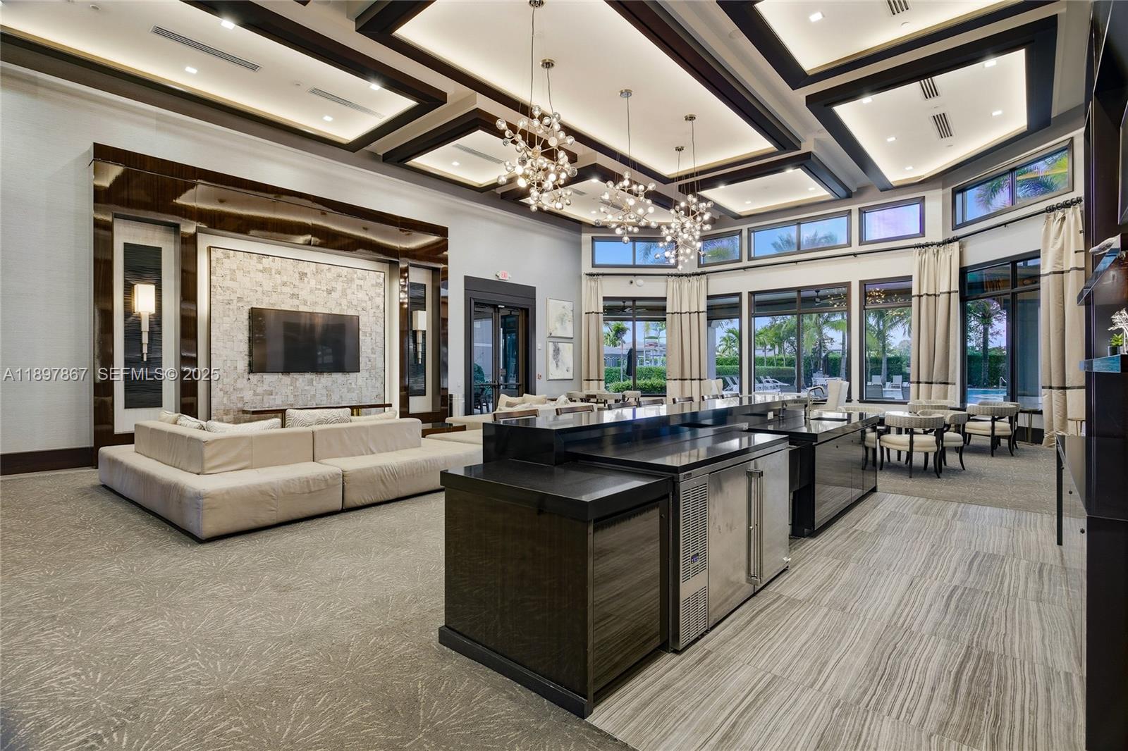 9772 Rennes Lane Delray Beach, FL 33446 - Photo 54 of 59 a living room with furniture and a large window