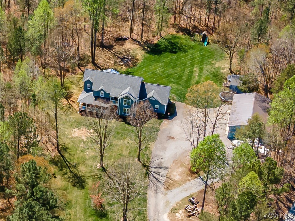 3344 Forest Grove Road Sandy Hook, VA 23153 - Photo 3 of 50 Aerial view