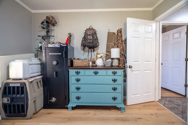 a view of a dresser