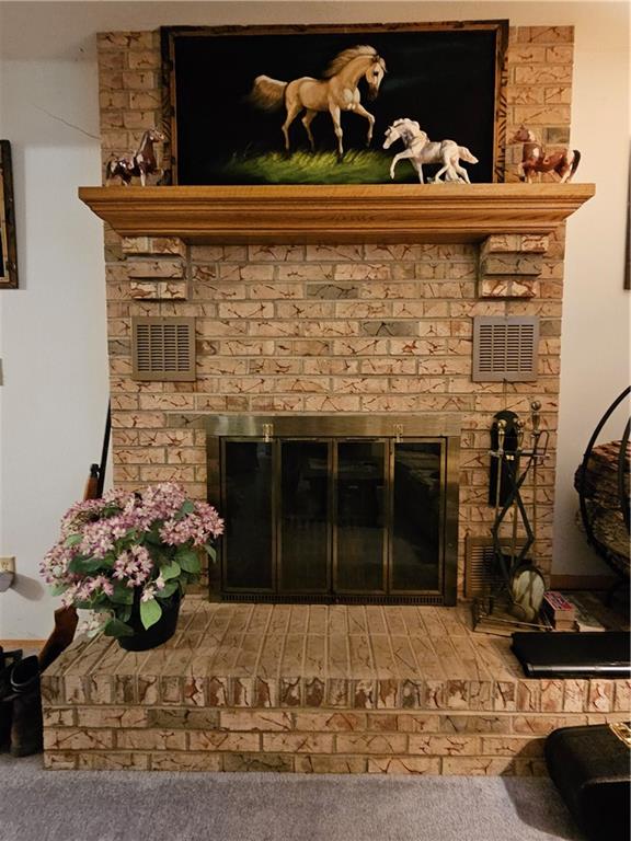 354 Thompson Road Chicora, PA 16025 - Photo 9 of 30 Wood burning fireplace adds to this home charm.