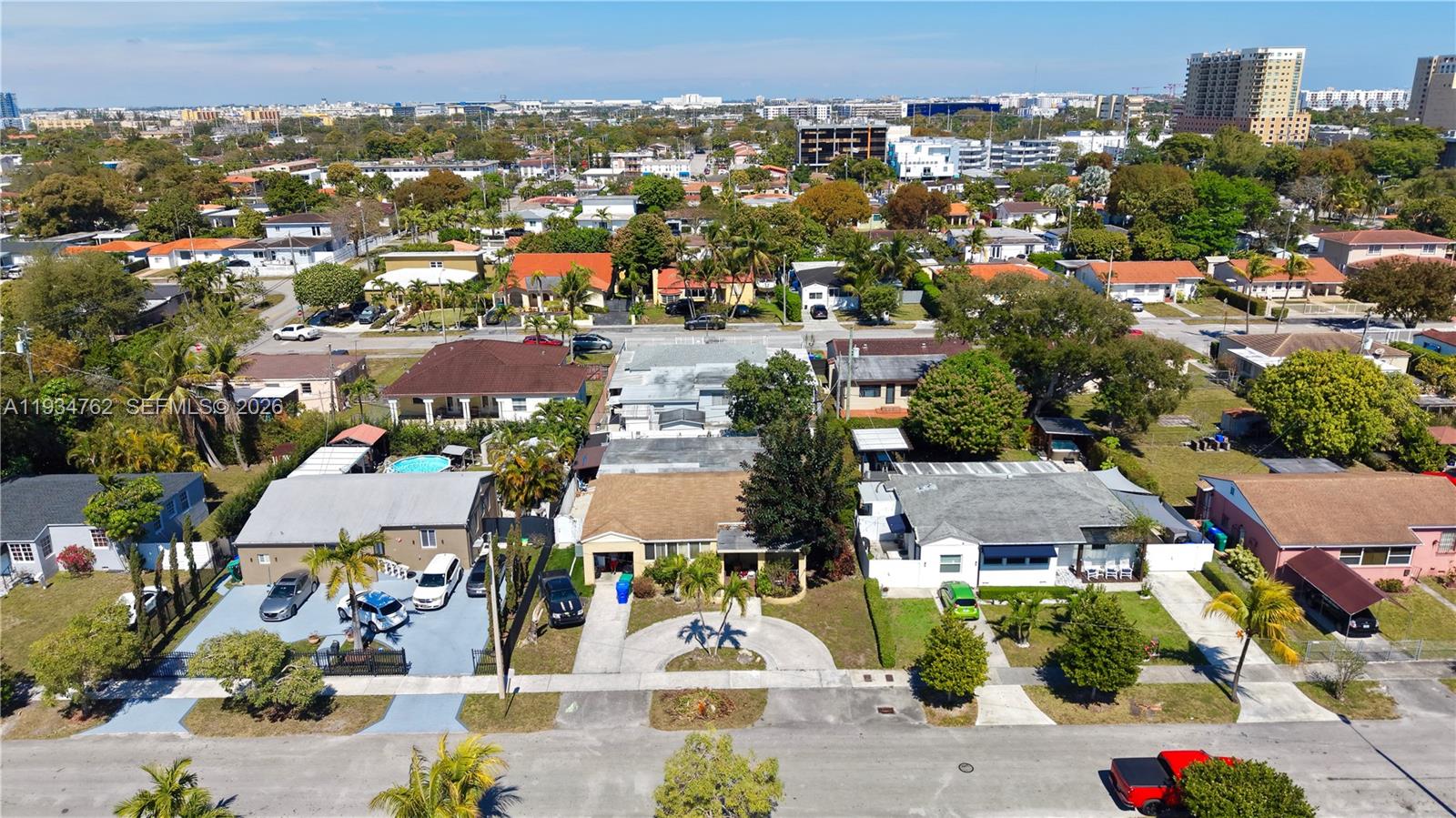 4361 Southwest 3rd Street Miami, FL 33134 - Photo 3 of 24 an aerial view of a city