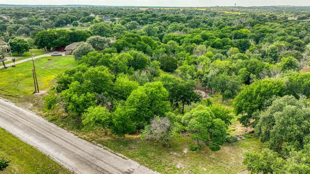 a view of a garden from a balcony