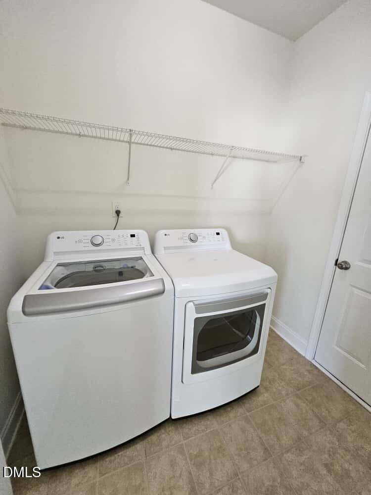 4305 Sir Julian Court Raleigh, NC 27610 - Photo 16 of 25 a utility room with dryer and washer