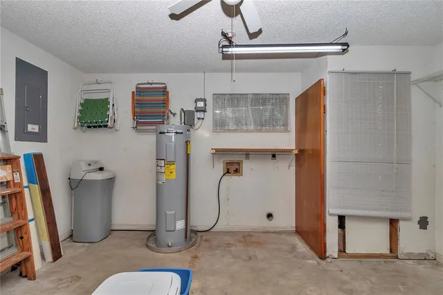 a view of storage and utility room