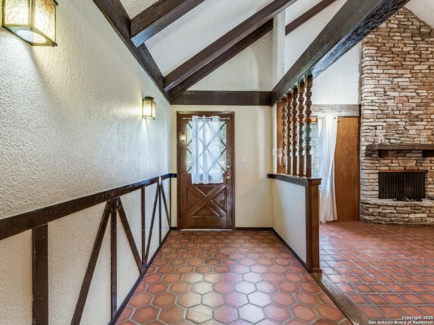 425 Golfcrest Drive Windcrest, TX 78239 - Photo 5 of 26 a view of entryway with stairs and wooden floor