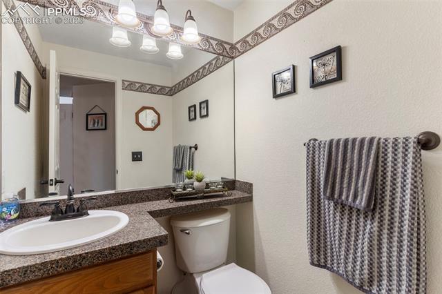 8480 Del Rio Road Peyton, CO 80831 - Photo 5 of 8 Main Level Half Bath
