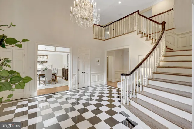 a living room with furniture and windows