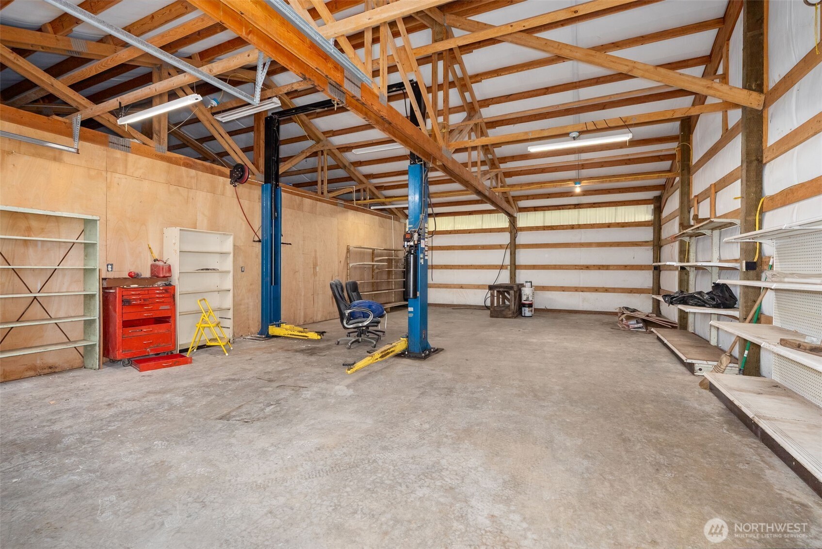 141 East Deer Creek Road Shelton, WA 98584 - Photo 28 of 40 a view of a room with storage