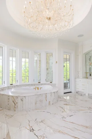 a view of an entryway with a door