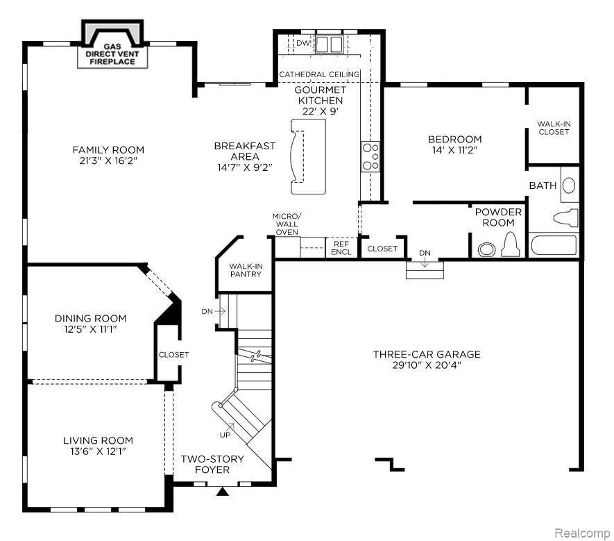 50396 Amberwood Road Canton, MI 48188 - Photo 12 of 15 First Floor