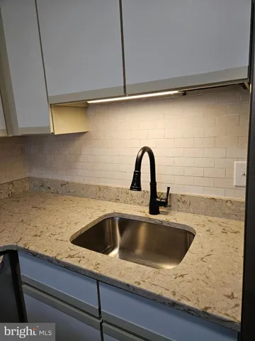 a close view of sink and tap