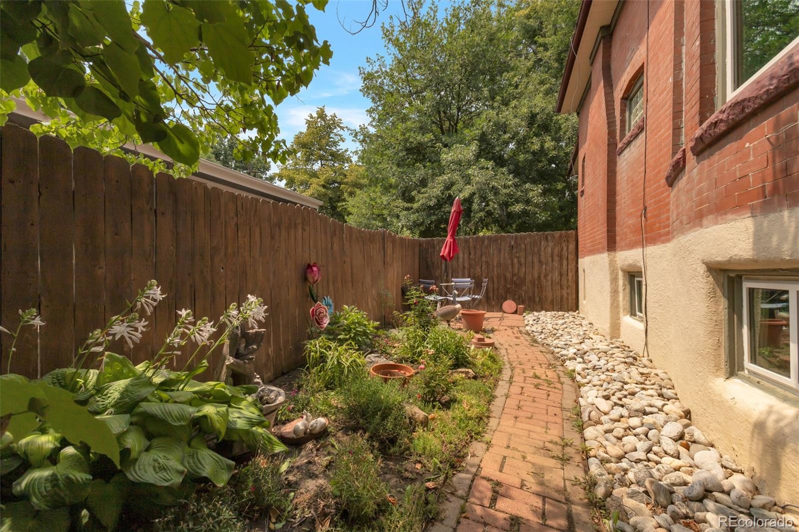 3732 Alcott Street Denver, CO 80211 - Photo 18 of 19 a view of a backyard