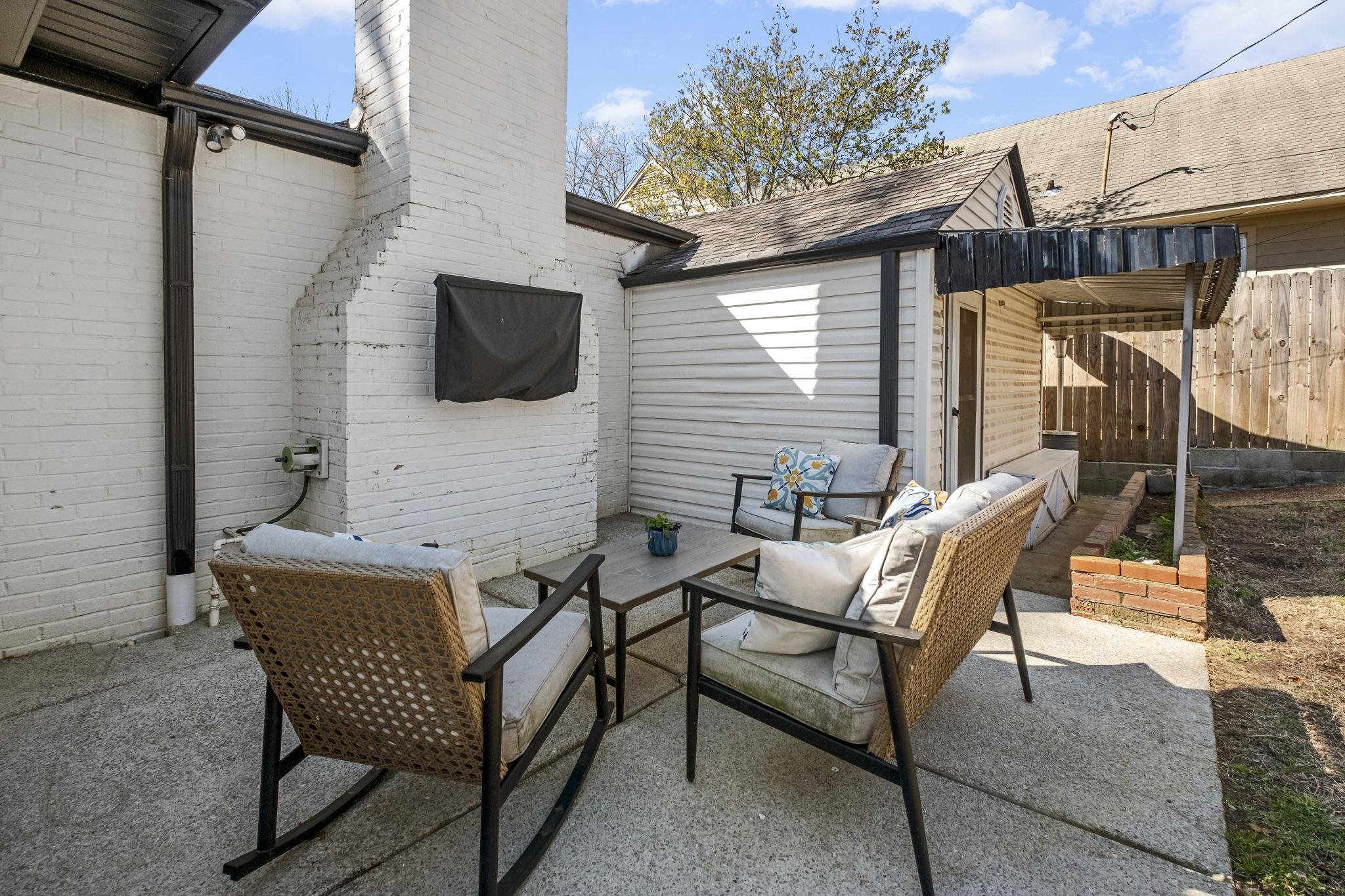4120 Village Road Memphis, TN 38117 - Photo 22 of 28 View of patio with an outdoor lounge area